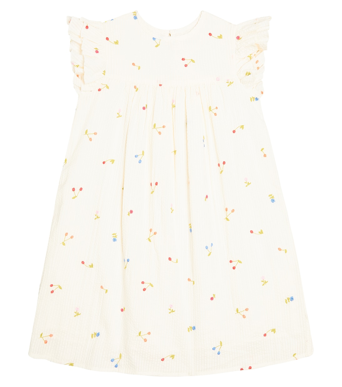 Florentine embroidered cotton dress | Bonpoint