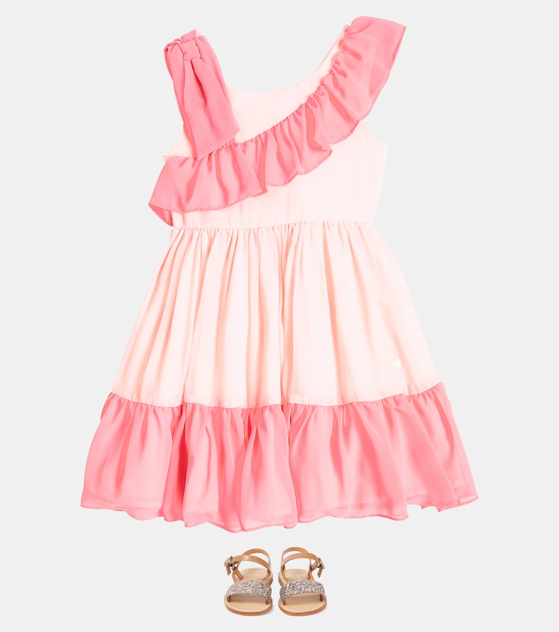 Kleid aus Chiffon | Patachou