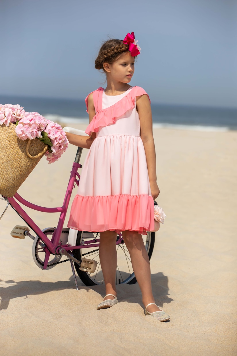 Kleid aus Chiffon | Patachou