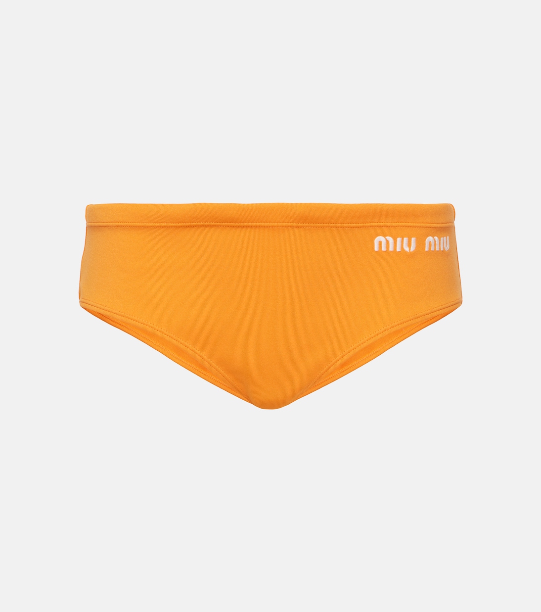 Slip bikini con logo | Miu Miu