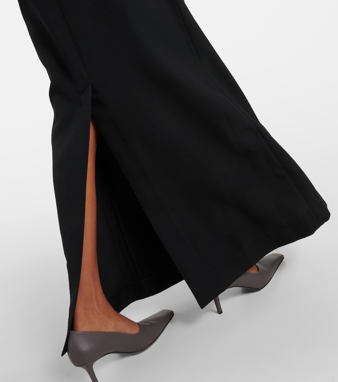 تنورة طويلة من الصوف المخلوط | Acne Studios