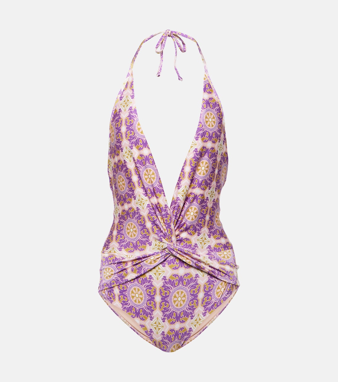 Bañador Exotic Coral estampado | Adriana Degreas