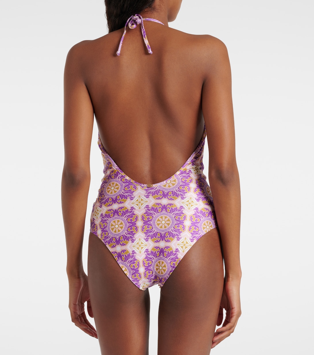 Bañador Exotic Coral estampado | Adriana Degreas