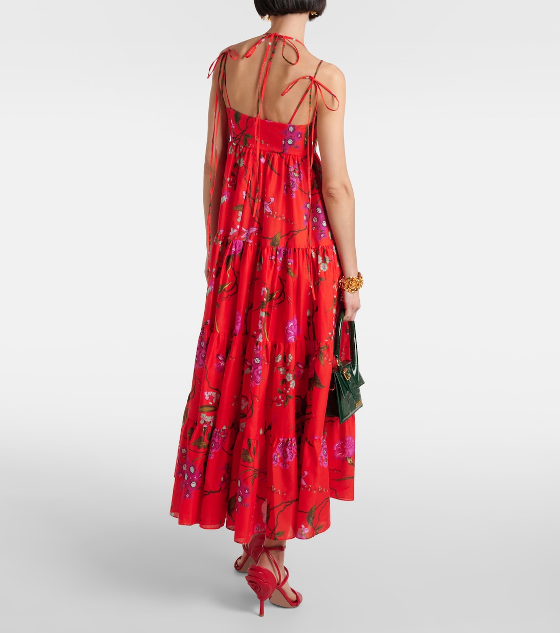 Midikleid aus einem Baumwollgemisch | Erdem