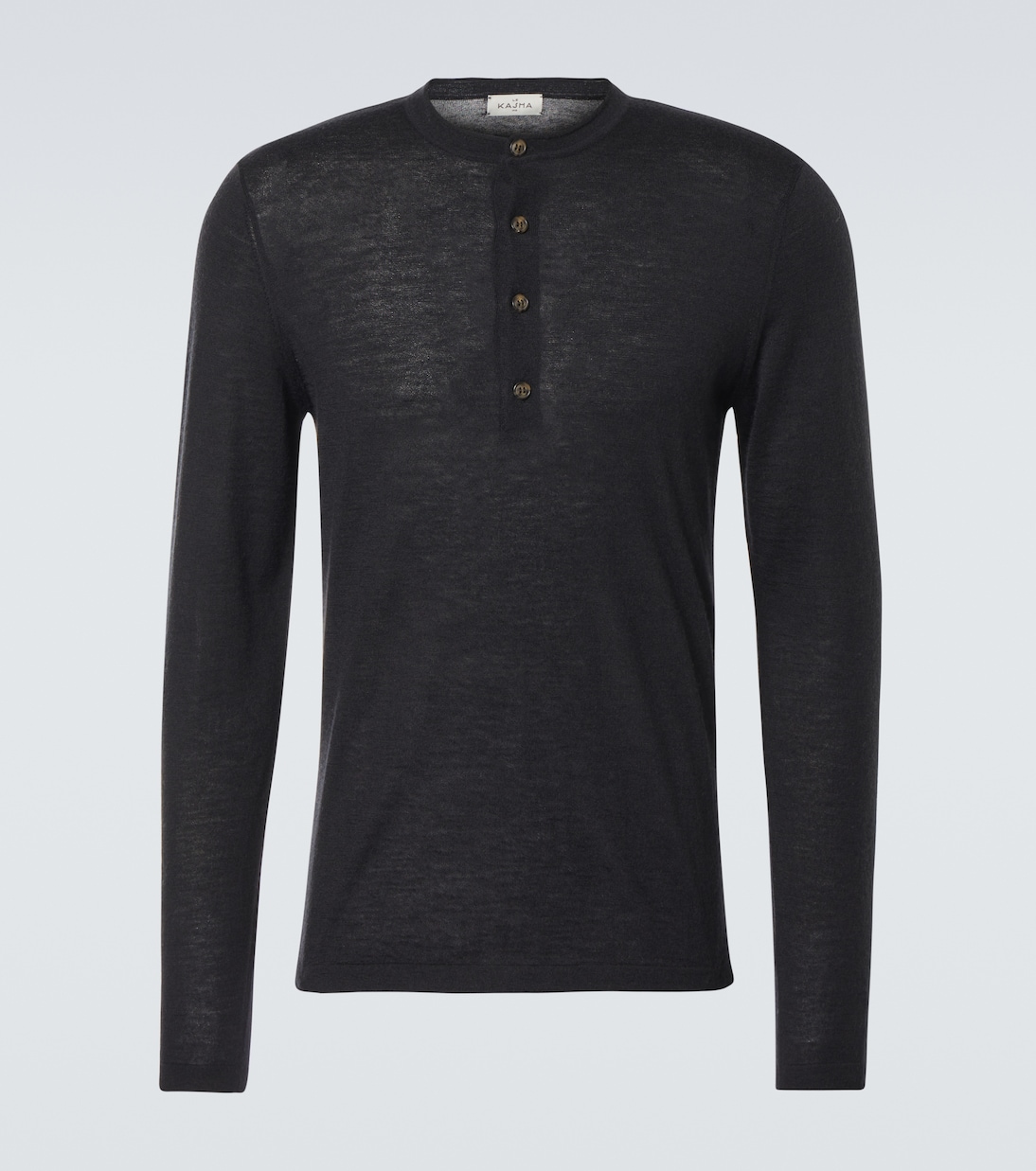 Henley-Top aus Kaschmir | Le Kasha