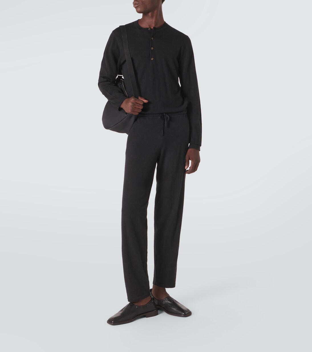 Henley-Top aus Kaschmir | Le Kasha