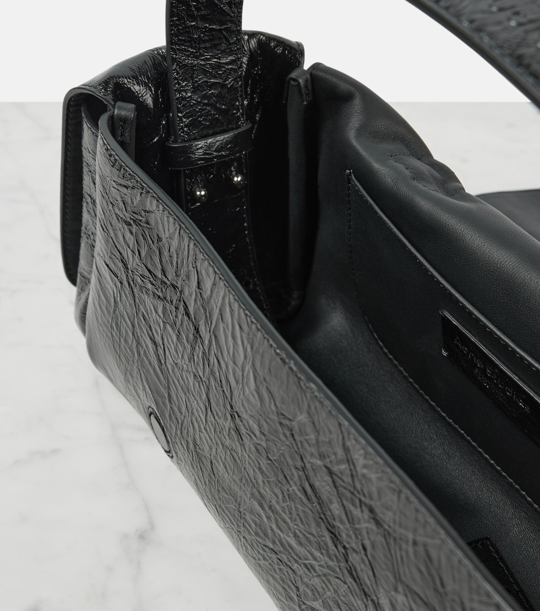 Schultertasche Multipocket aus Leder | Acne Studios