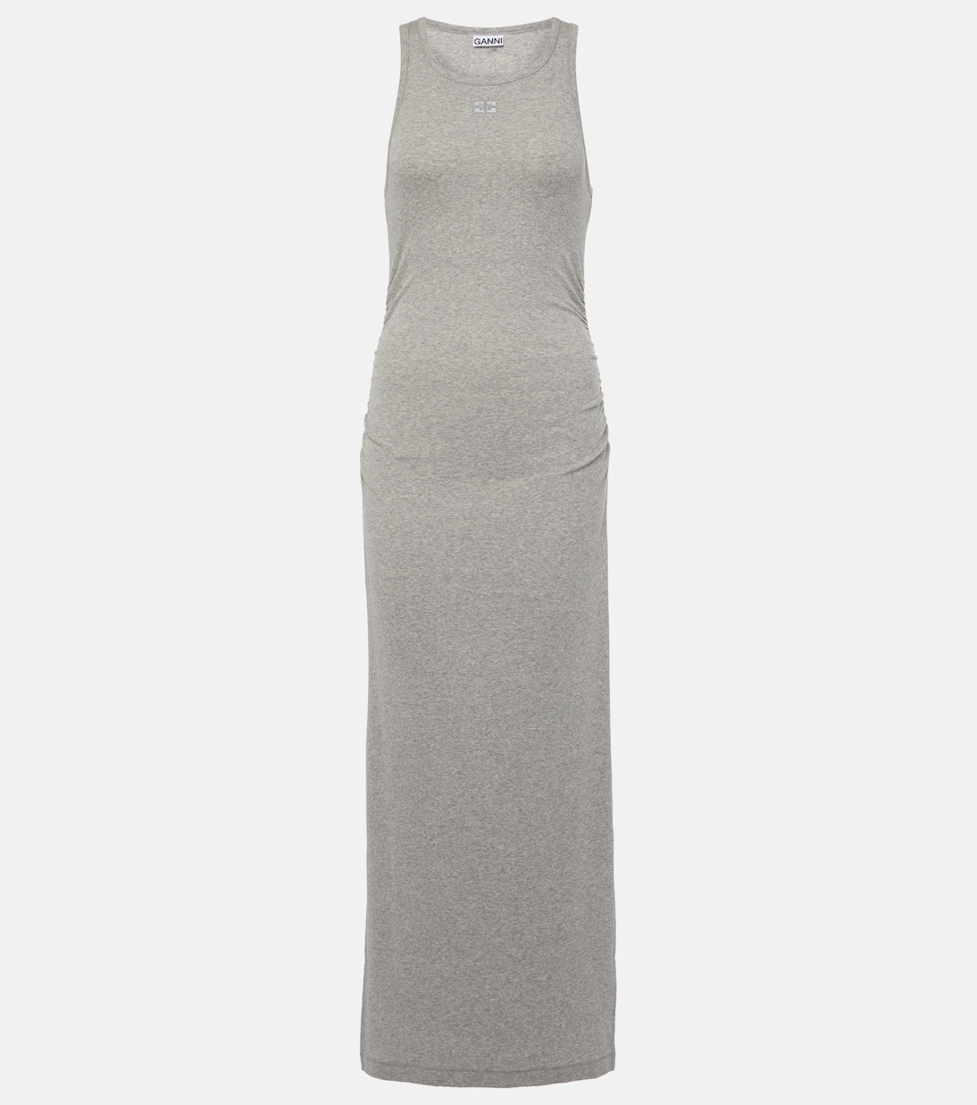 Midikleid aus Rippstrick | Ganni