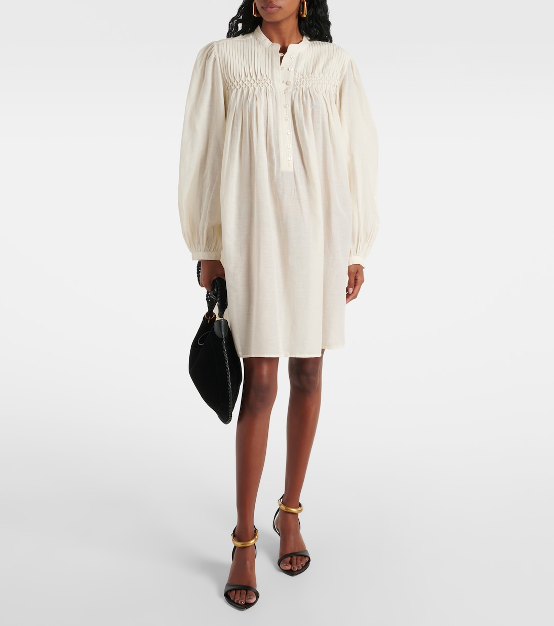Minikleid Danael mit einem Baumwollgemisch | Marant Etoile