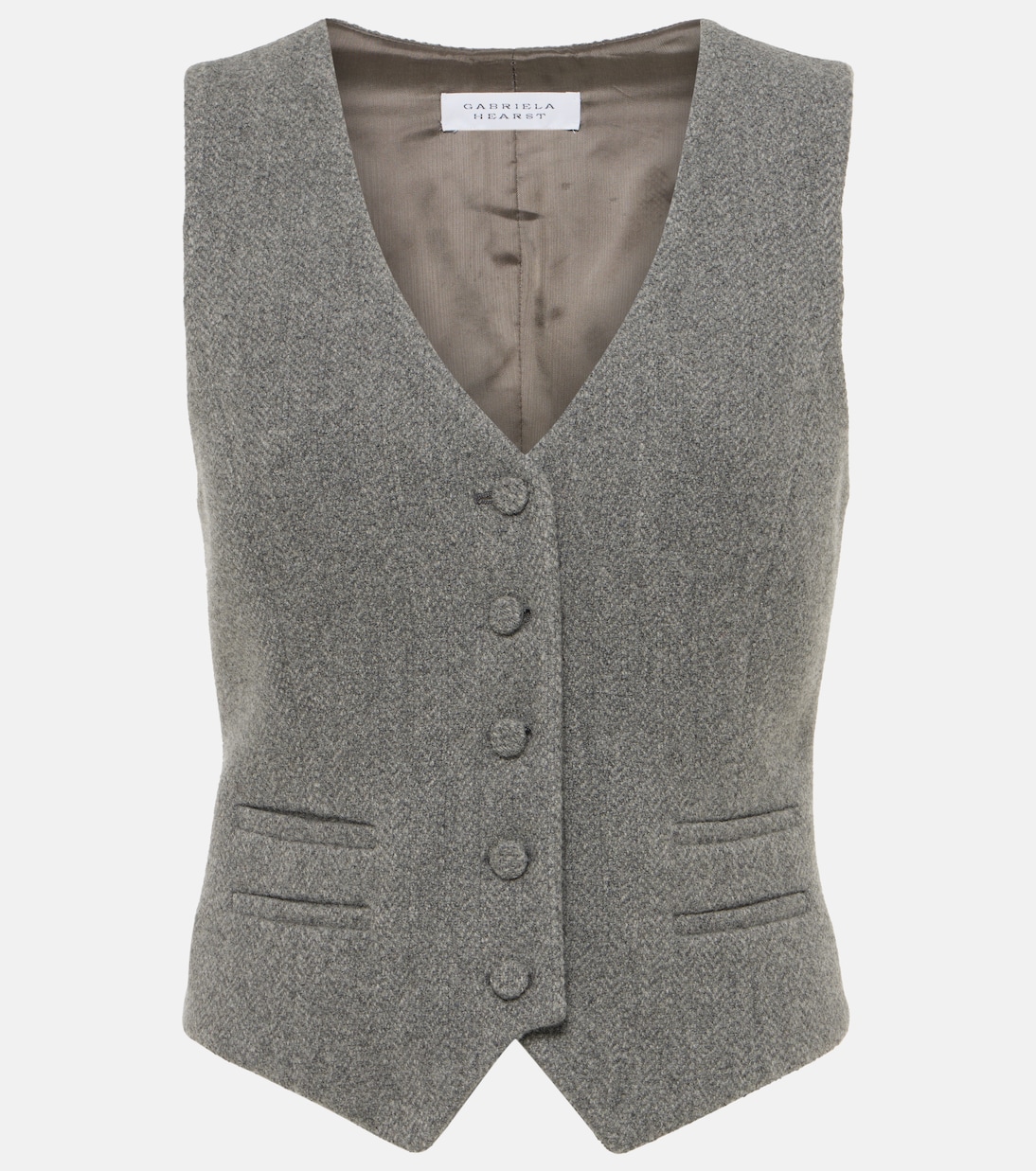 Coleridge wool and cashmere vest | Gabriela Hearst