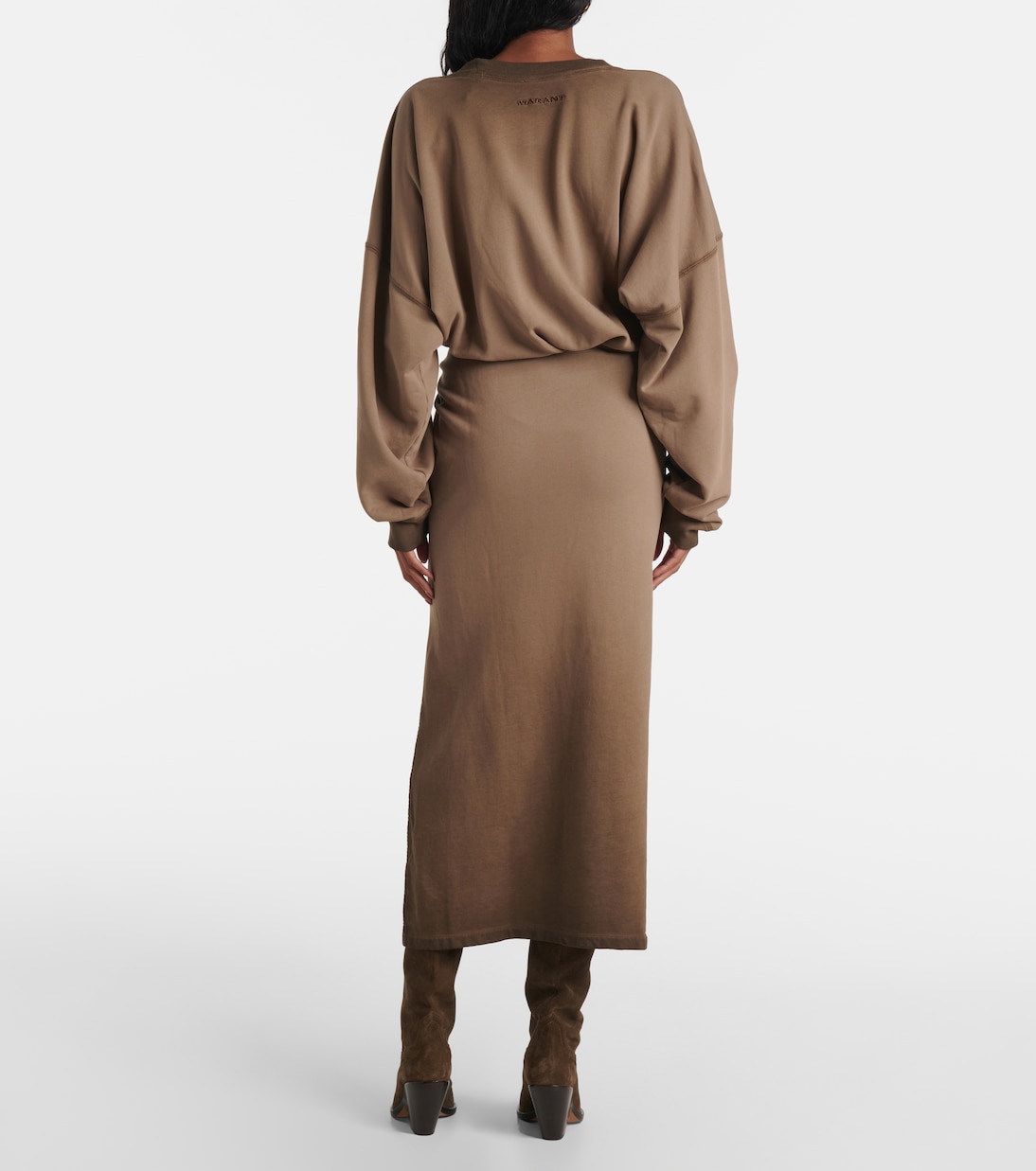 Abito midi Salomon in jersey di cotone | Marant Etoile