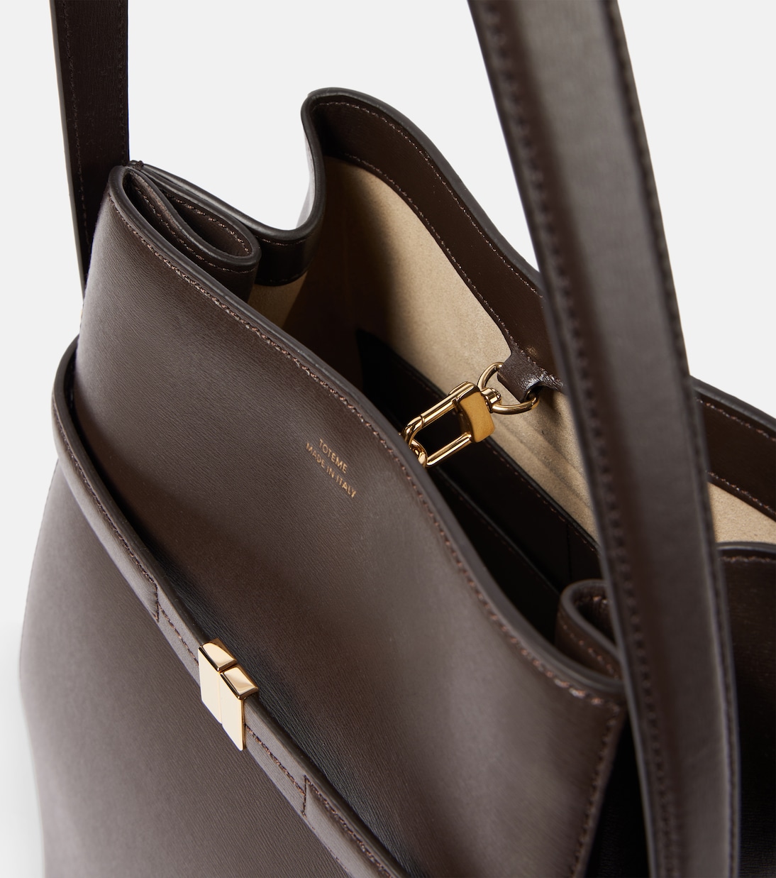 Sac seau en cuir | Toteme