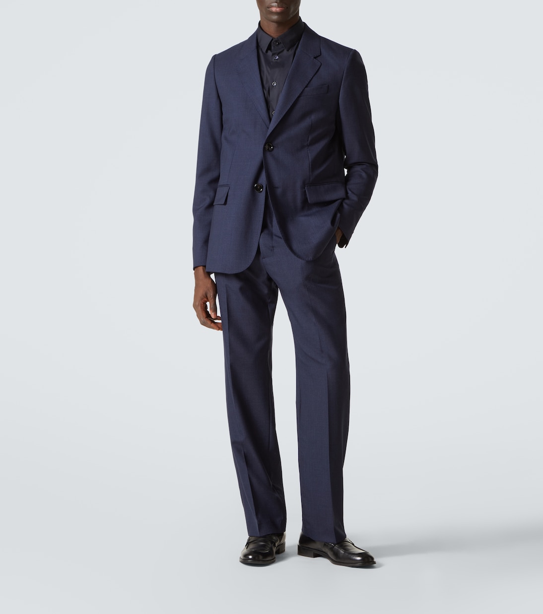 Camicia in popeline di misto cotone | Giorgio Armani