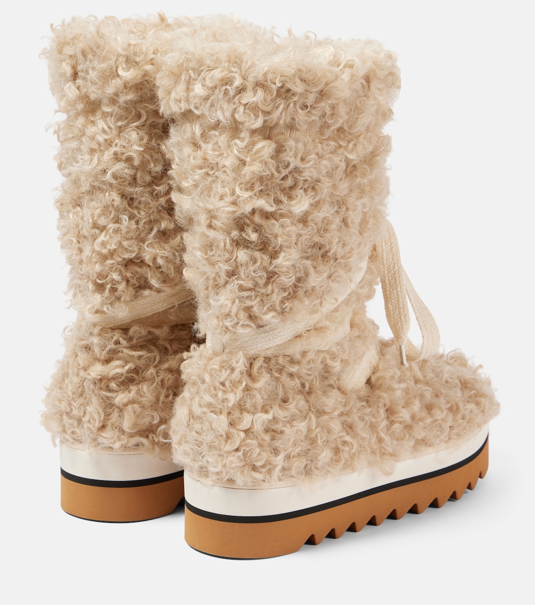 Botas de nieve Elyse de pelo sintético | Stella McCartney