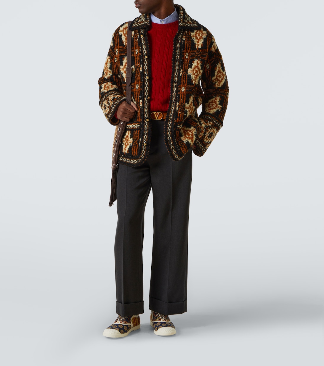 Virgin wool cardigan | Valentino