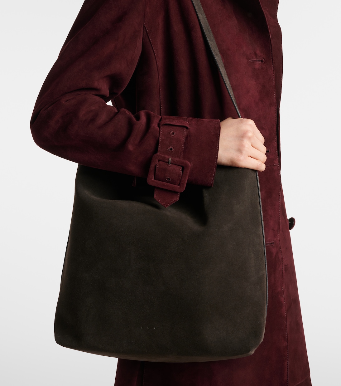 Secchiello Sac Large in suede | Aesther Ekme