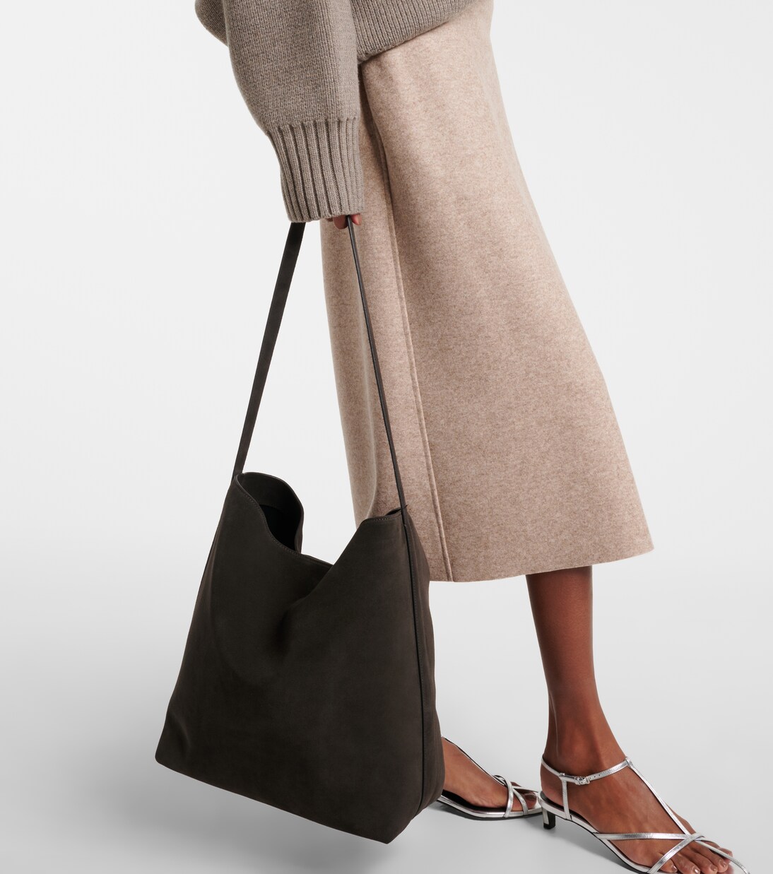 Sac Large suede bucket bag | Aesther Ekme