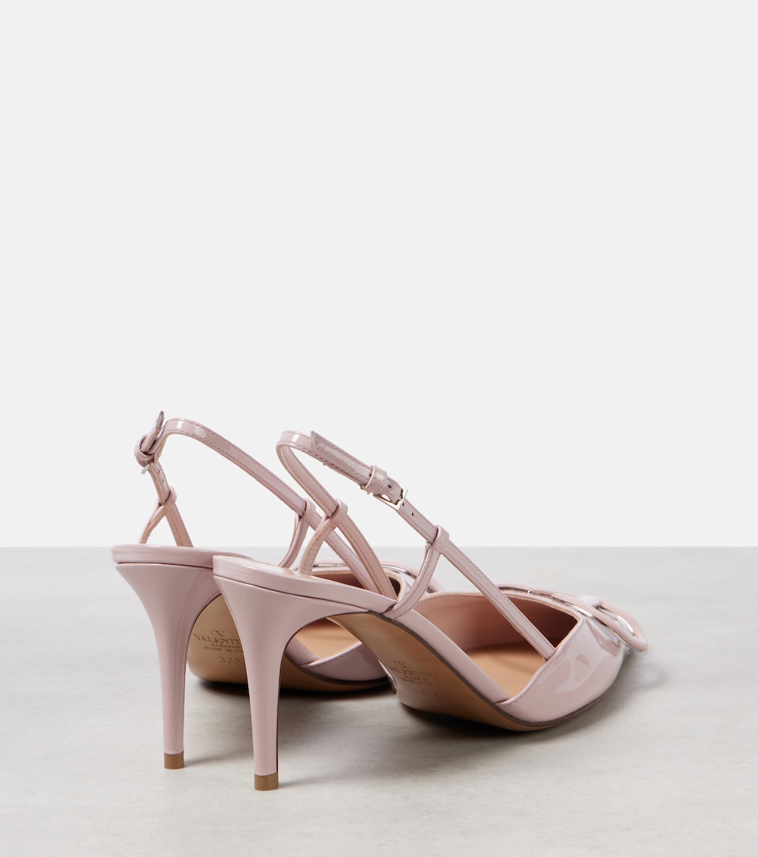 Escarpins Vlogo Signature 80 en cuir | Valentino Garavani