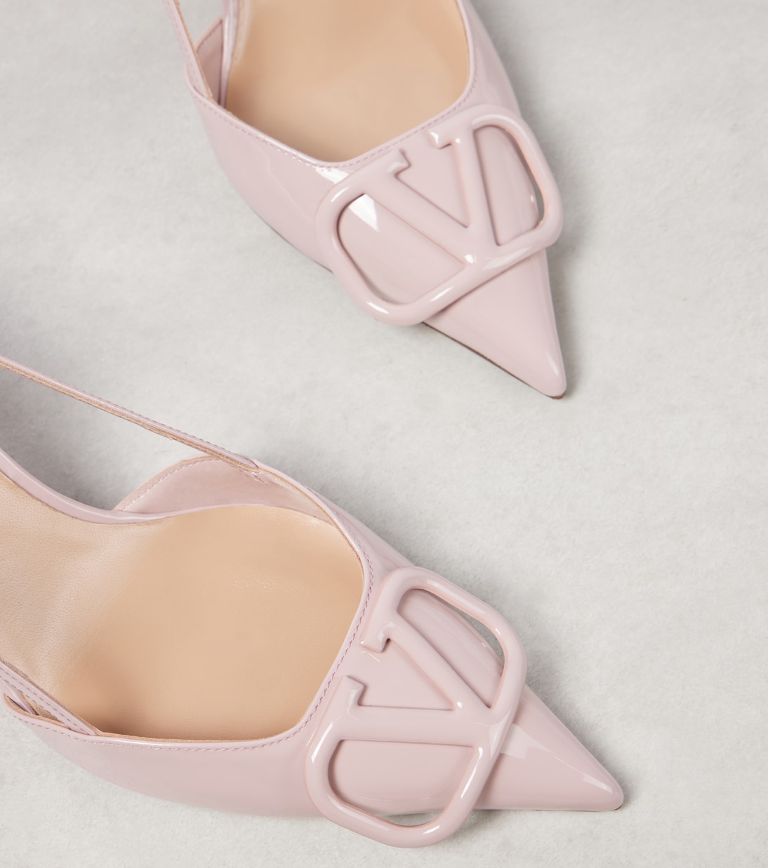 Escarpins Vlogo Signature 80 en cuir | Valentino Garavani