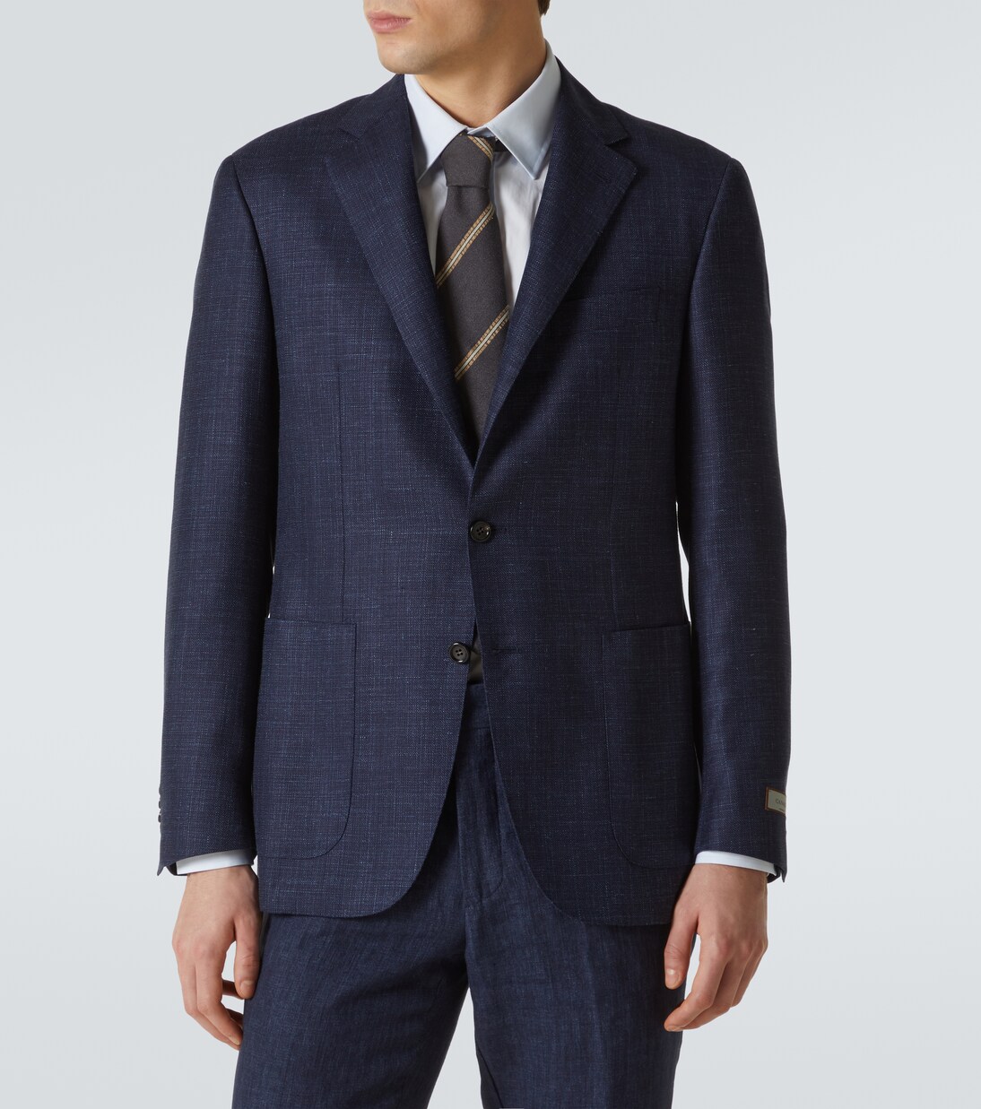 Blazer in lana, seta e lino | Canali