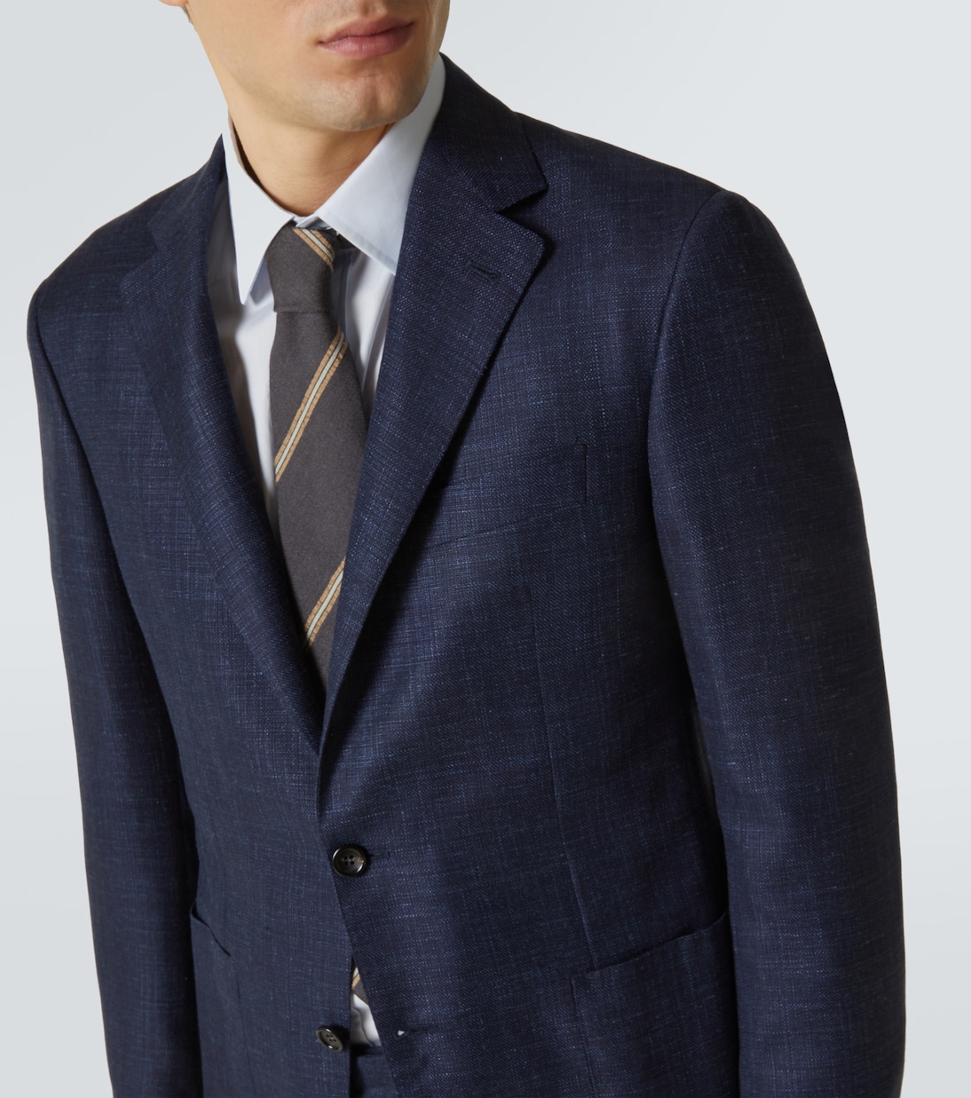 Blazer in lana, seta e lino | Canali