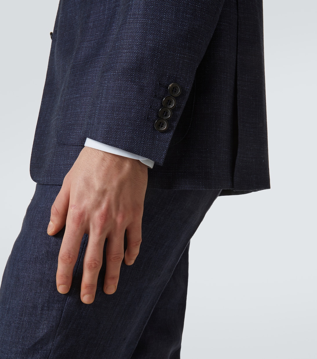 Blazer in lana, seta e lino | Canali