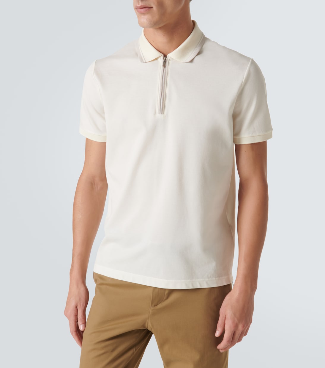 Regatta cotton-blend piqué polo shirt | Loro Piana