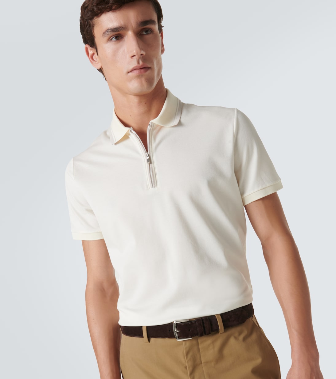 Regatta cotton-blend piqué polo shirt | Loro Piana