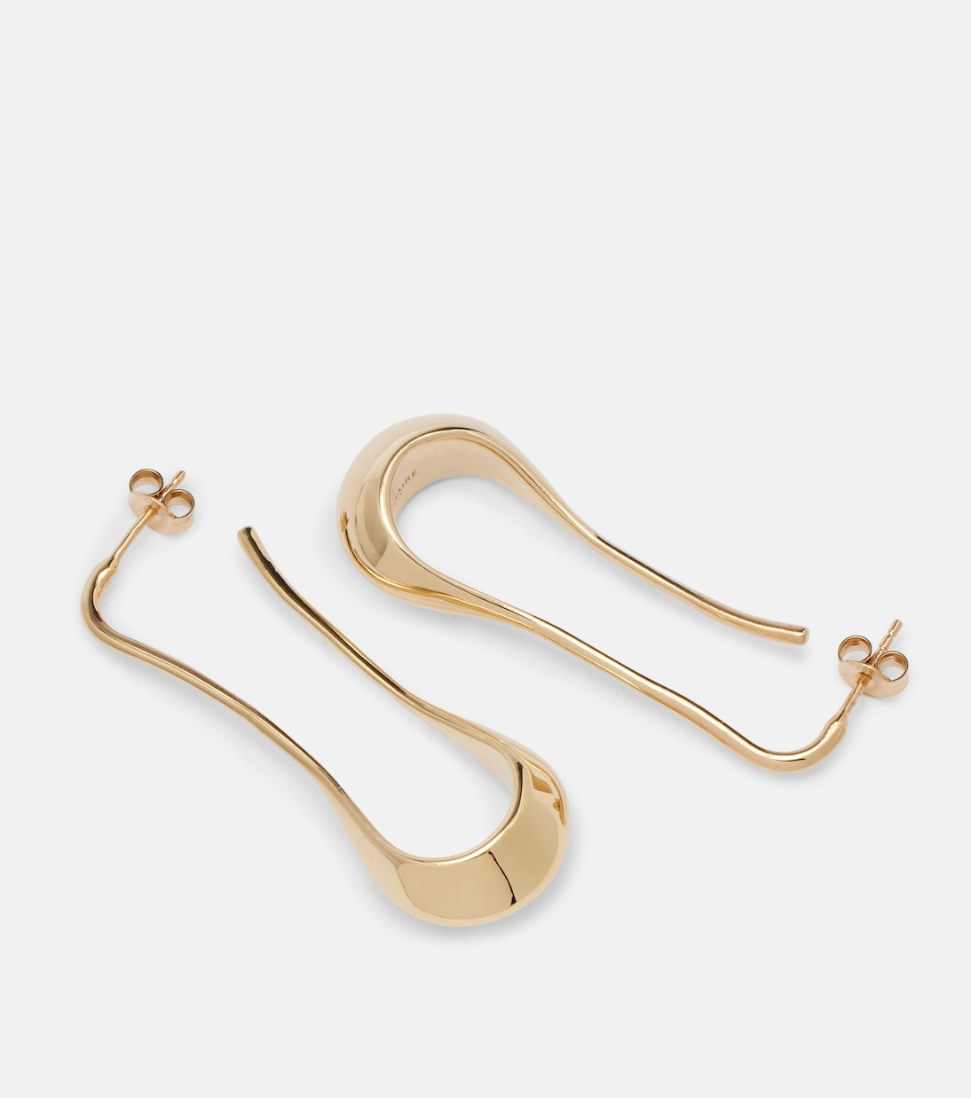 Boucles d'oreilles Drop en plaqué or | Lemaire