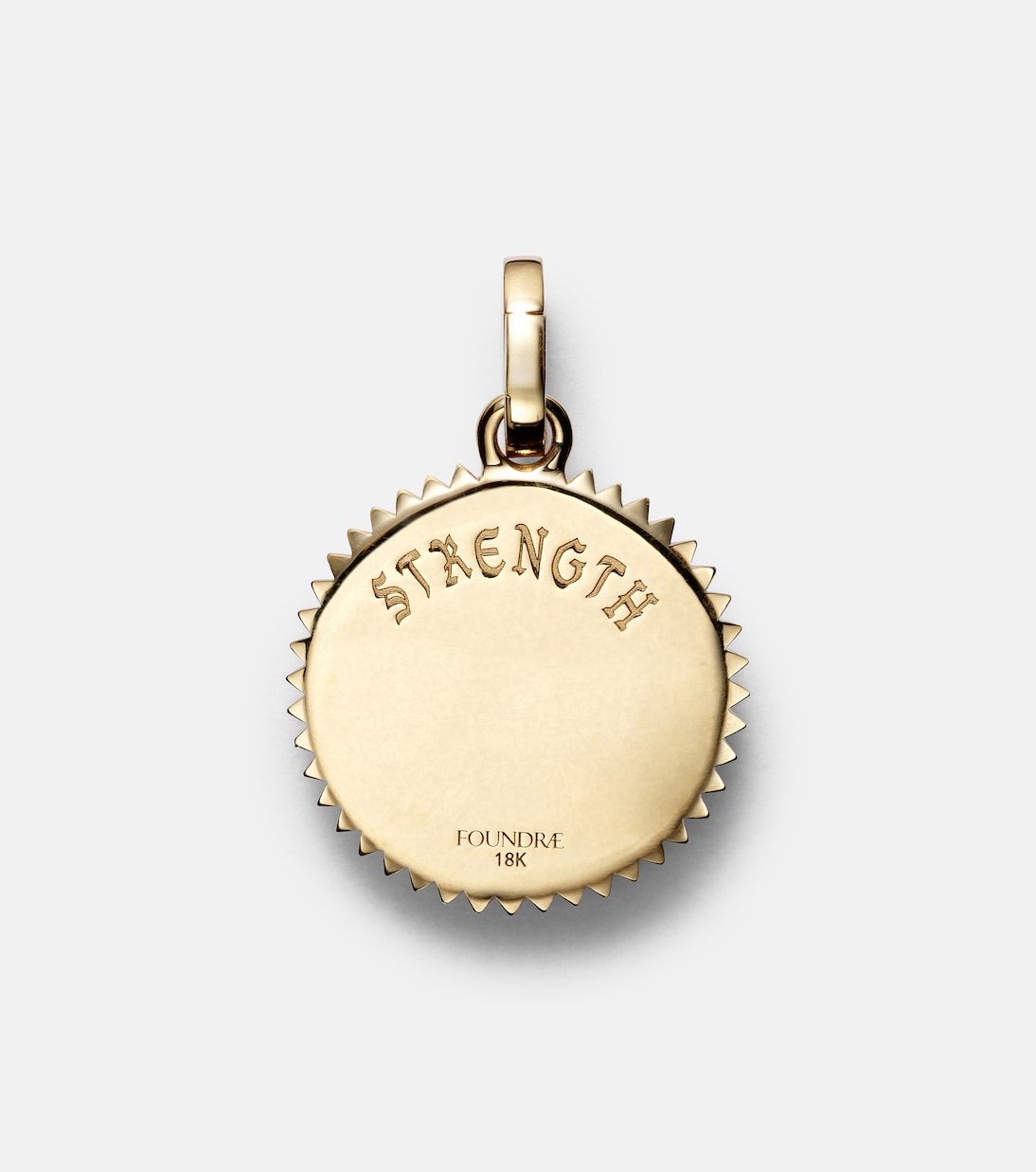 Pendente in oro 18kt con diamante - Collezione FOUNDRAE per giovani alla moda