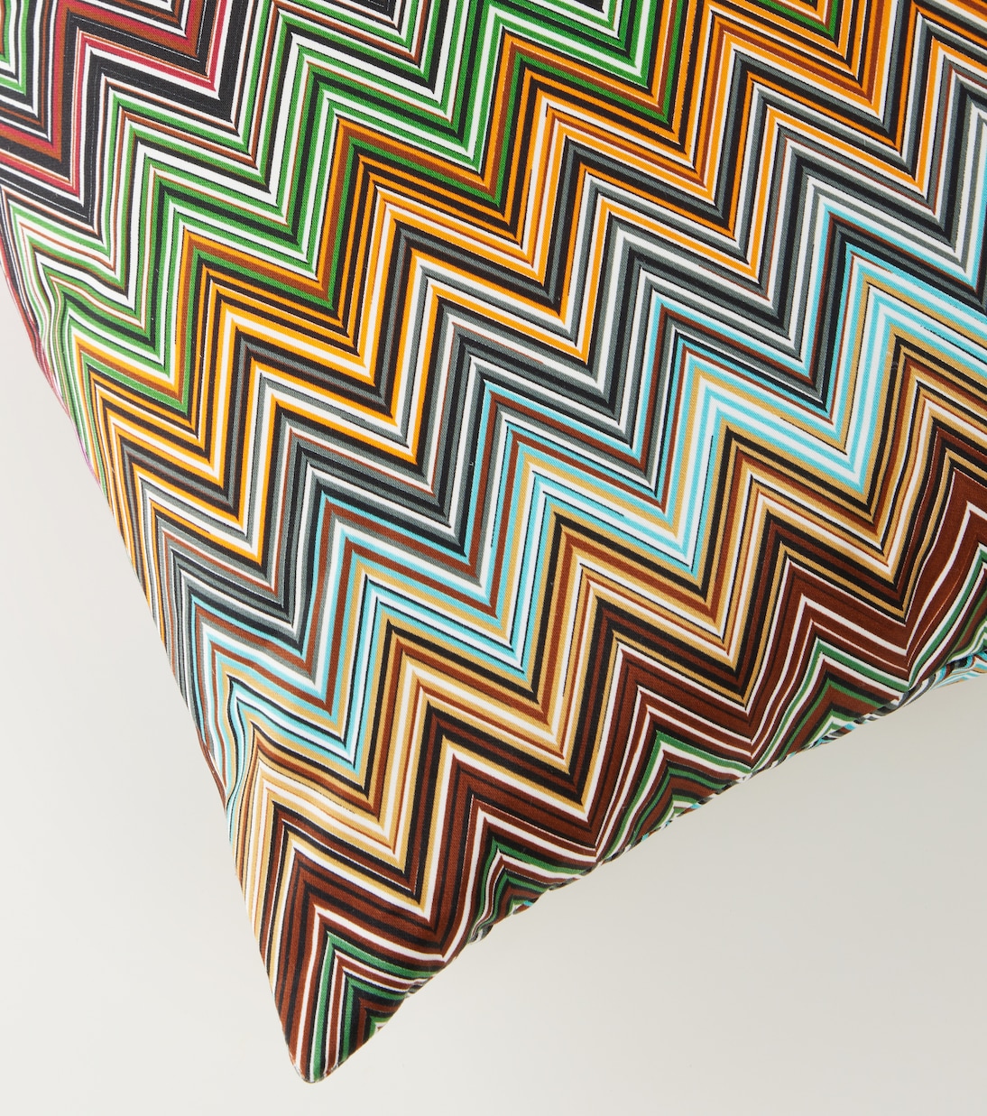 Jarris Zigzag Small cotton cushion | Missoni