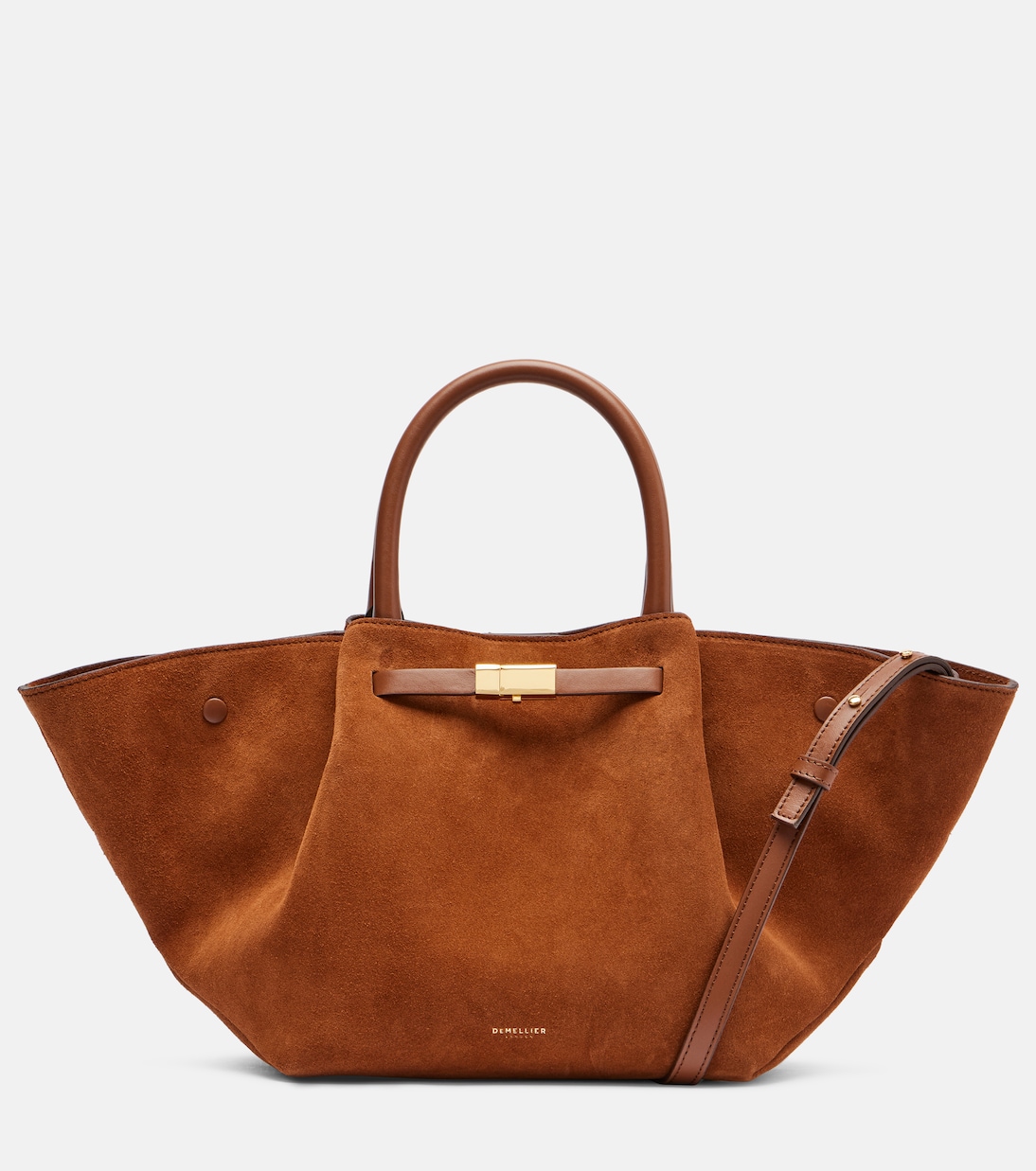 Sac New York Midi en daim | DeMellier