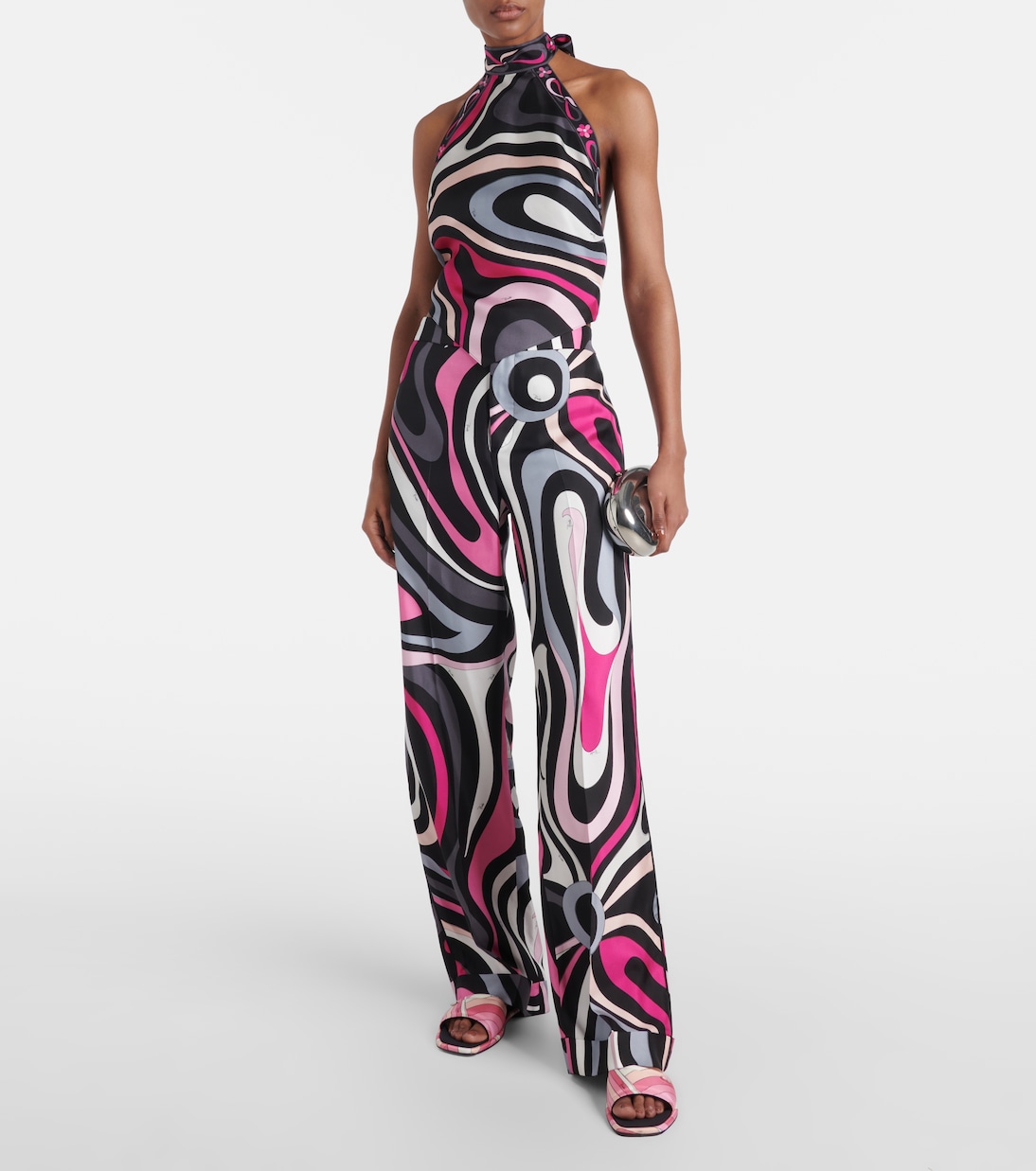 Top Marmo in twill di seta | Pucci