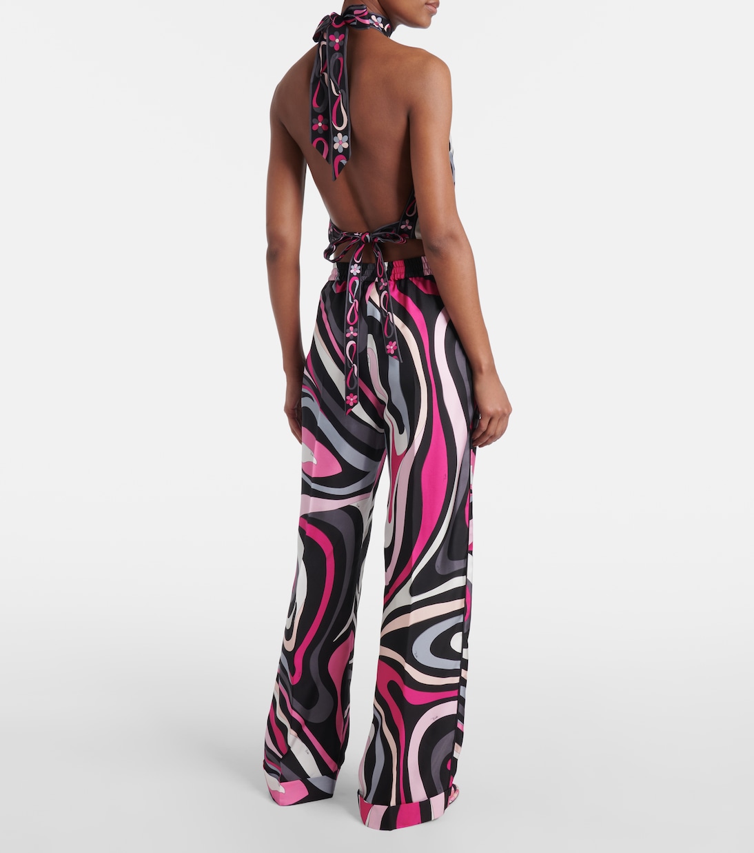 Top Marmo in twill di seta | Pucci