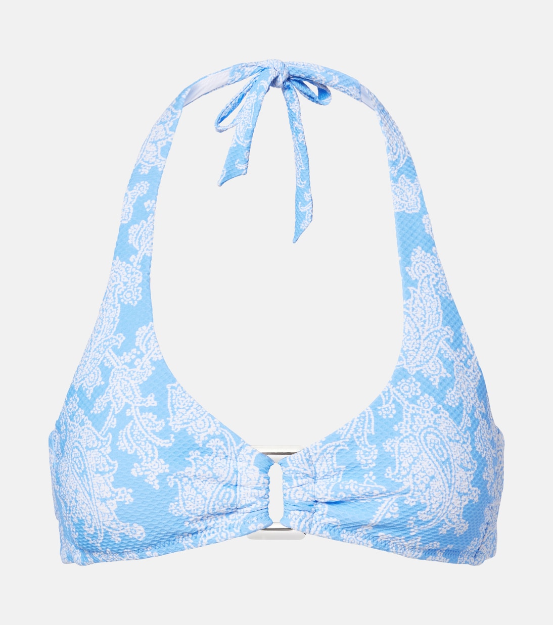 Top de bikini paisley con escote halter | Heidi Klein