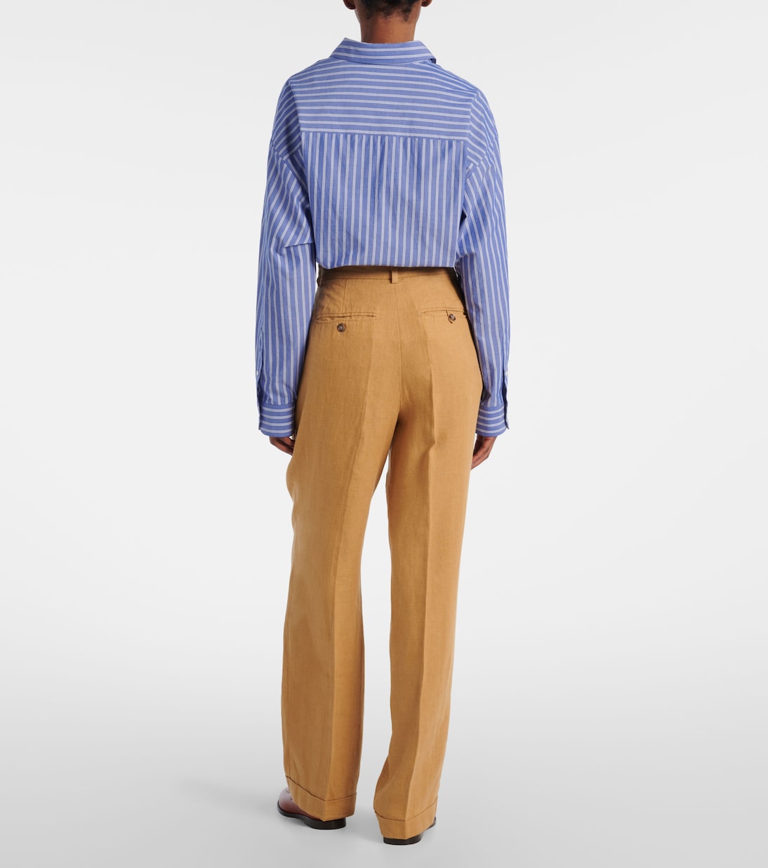 Linen wide-leg pants | Polo Ralph Lauren