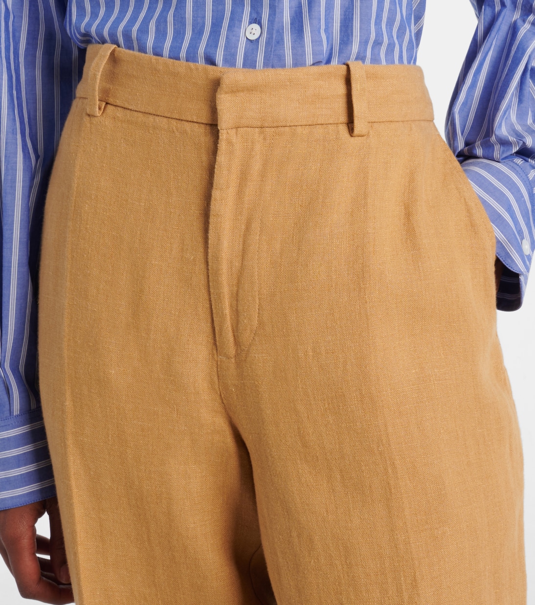 Linen wide-leg pants | Polo Ralph Lauren