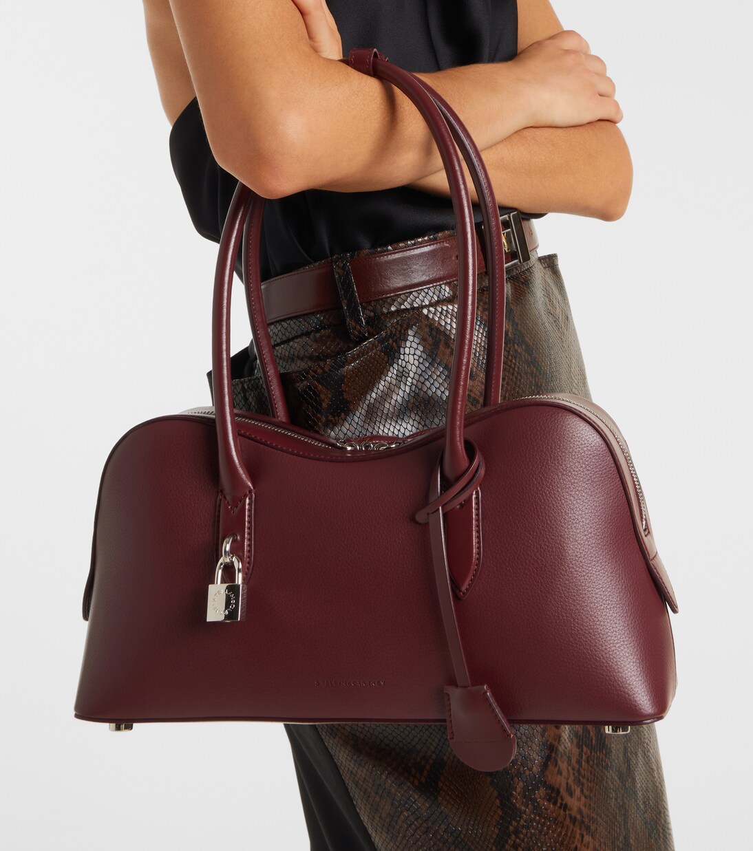 Ryder Medium faux leather shoulder bag | Stella McCartney