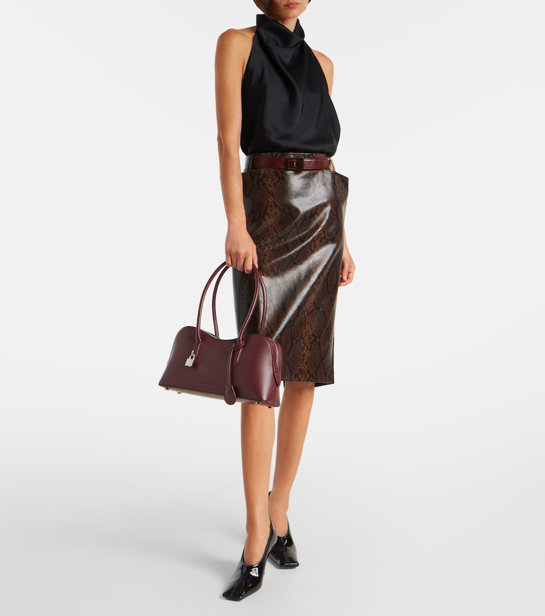 Ryder Medium faux leather shoulder bag | Stella McCartney