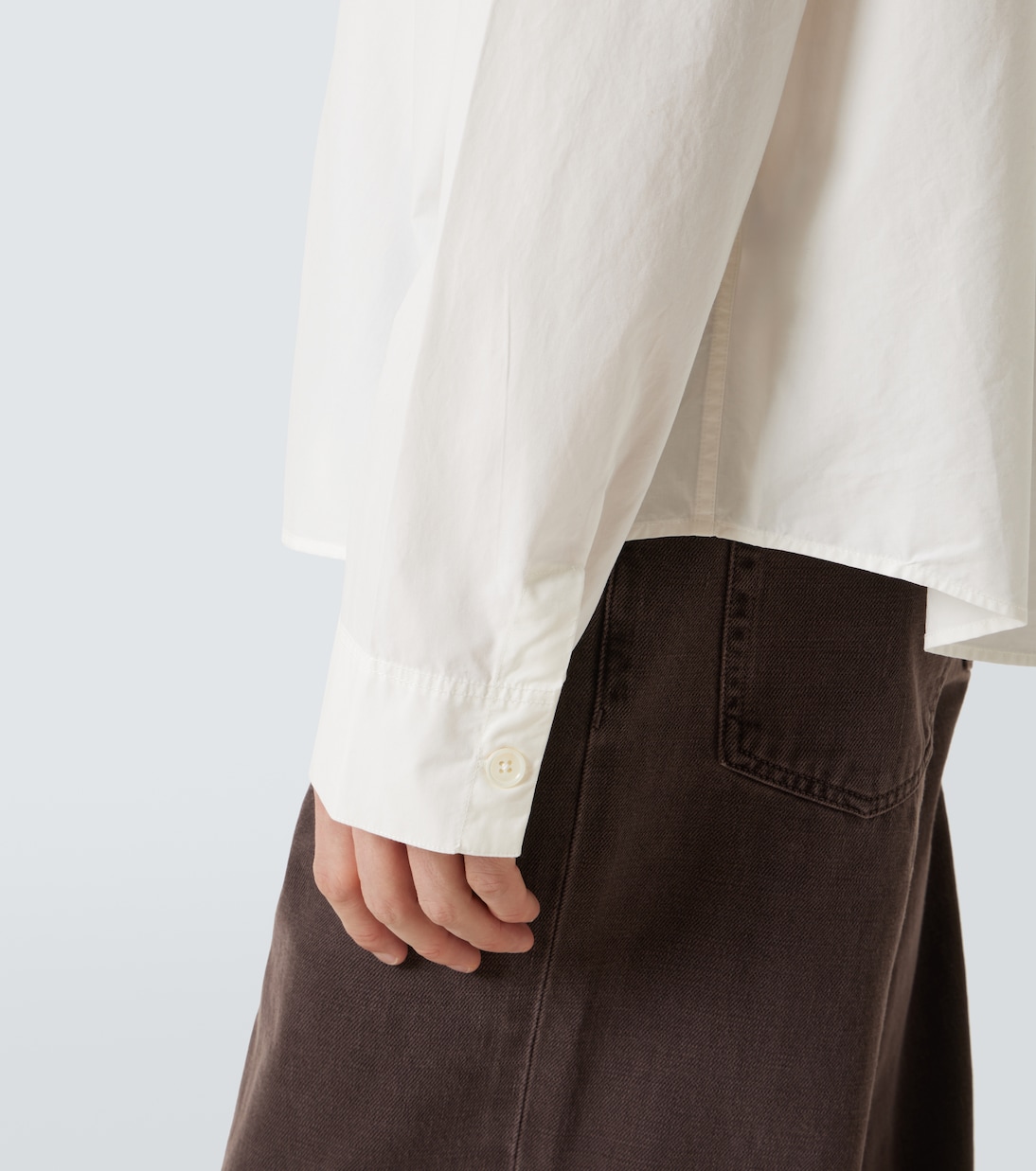 Camicia Funnel in popeline di cotone | Our Legacy