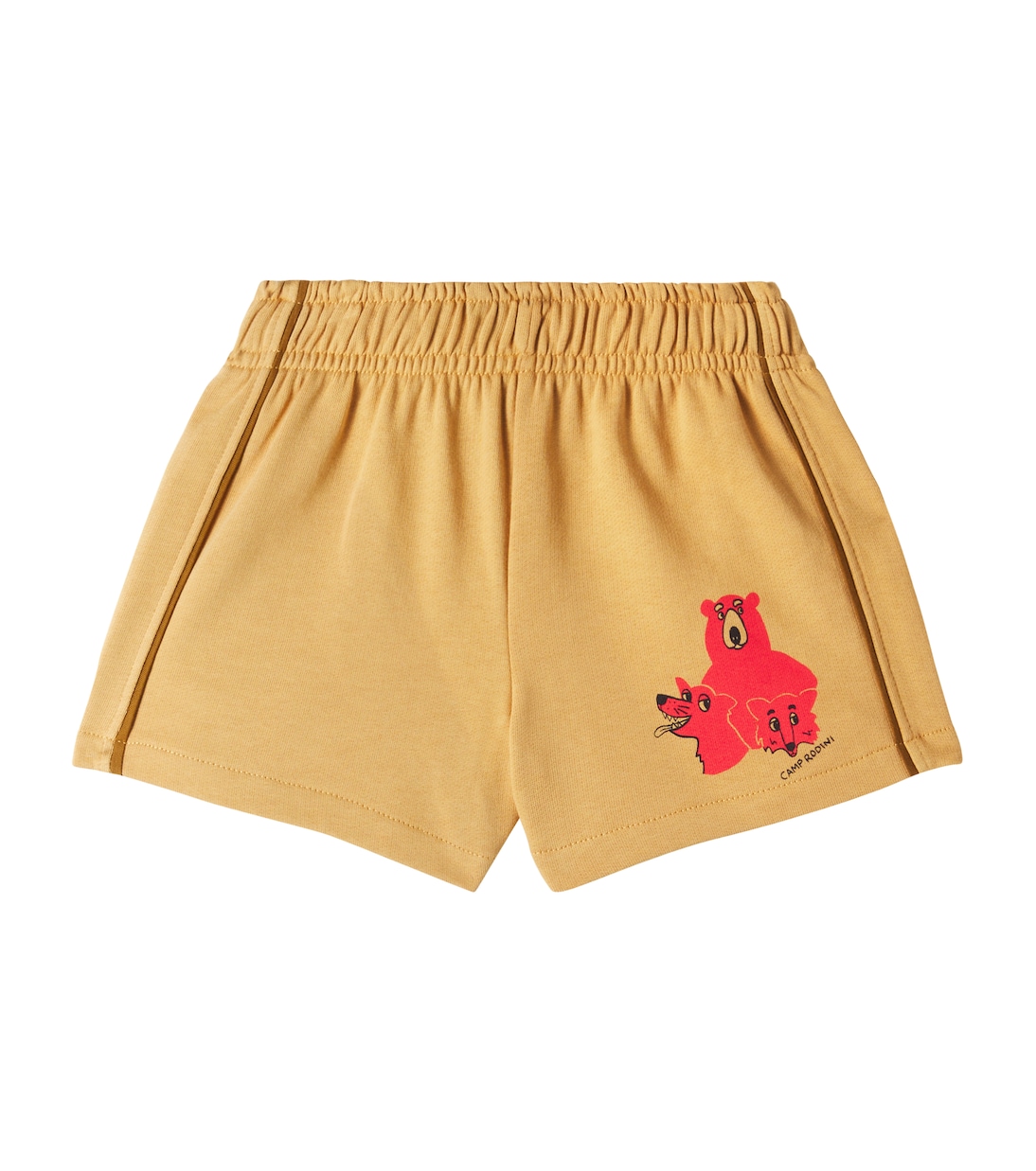 Printed cotton running shorts | Mini Rodini