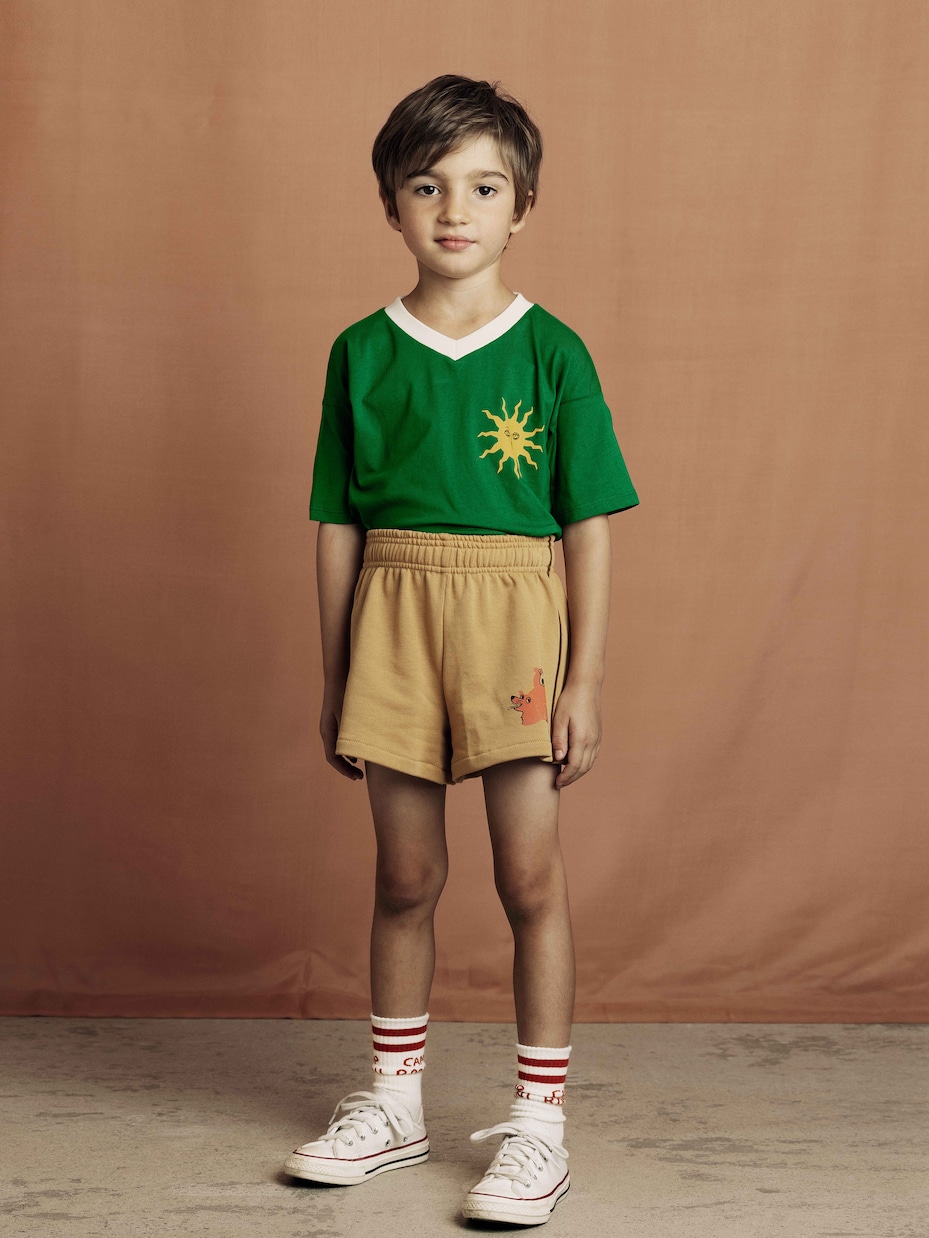 Short imprimé en coton  | Mini Rodini