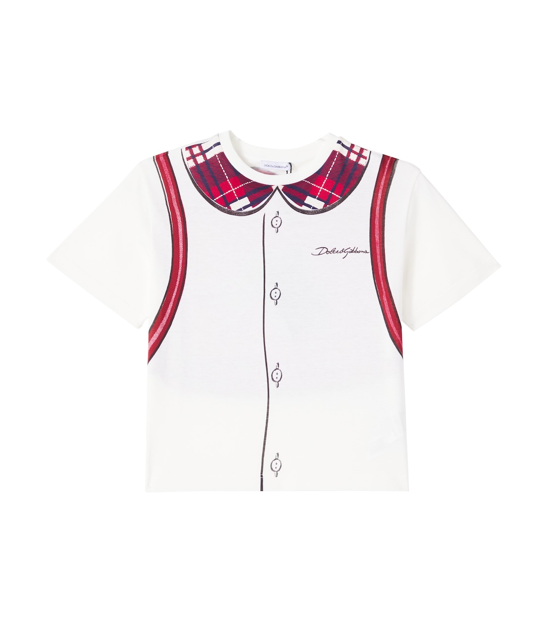 Bedrucktes T-Shirt aus Baumwolle | Dolce&Gabbana Kids