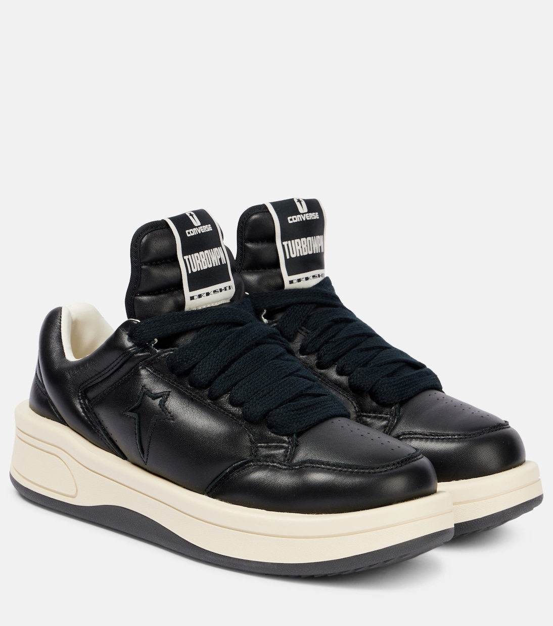 X Converse - Sneakers Turbowpn in pelle | Rick Owens