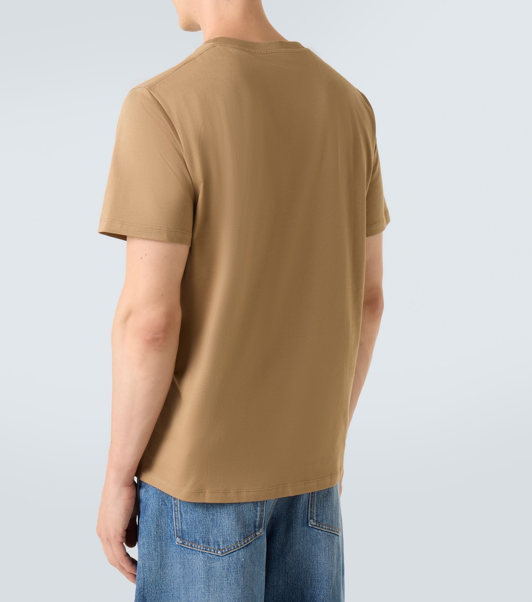 Camiseta de jersey de algodón con anagrama | Loewe
