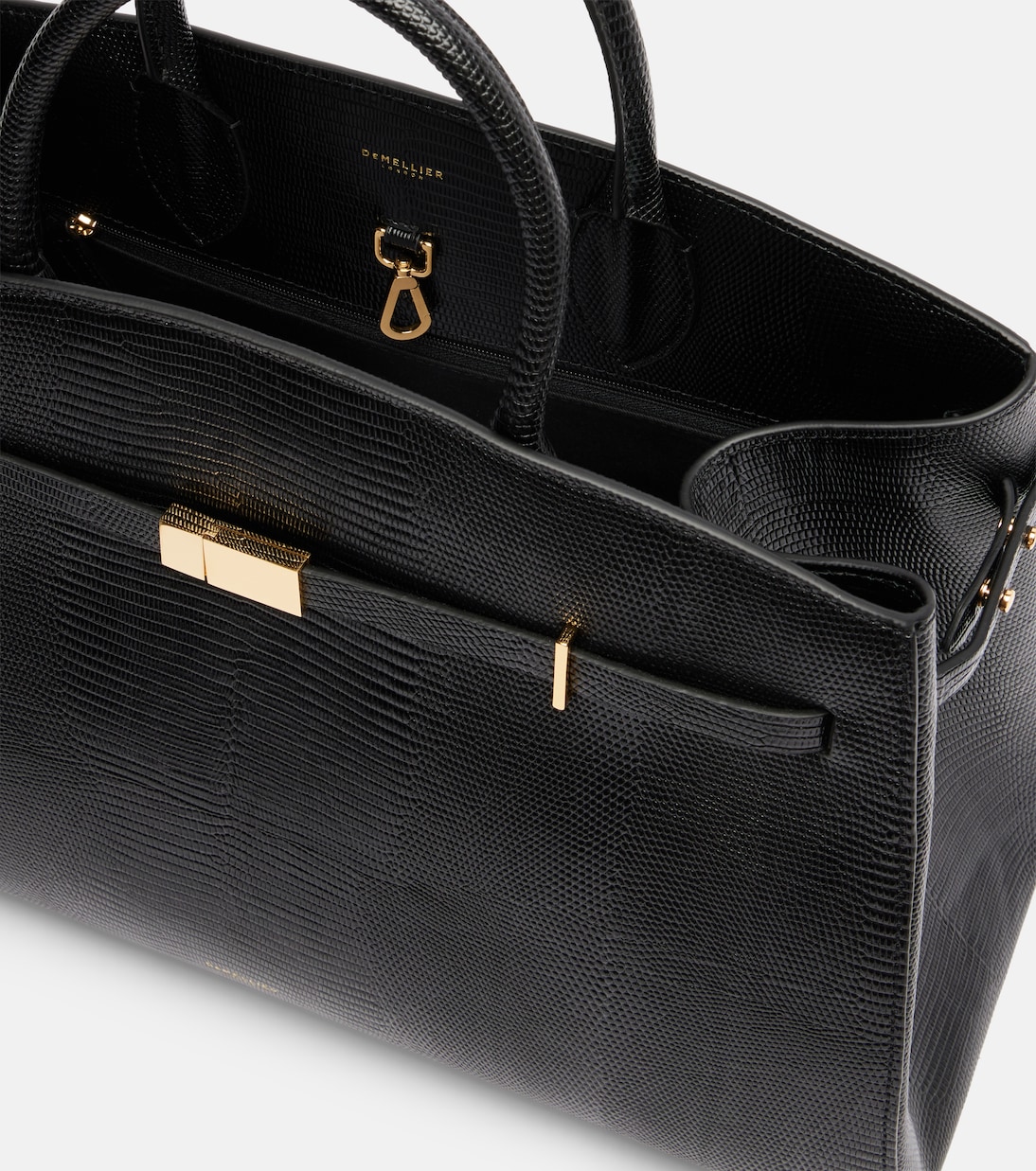 Bolso Hudson de piel grabada | DeMellier