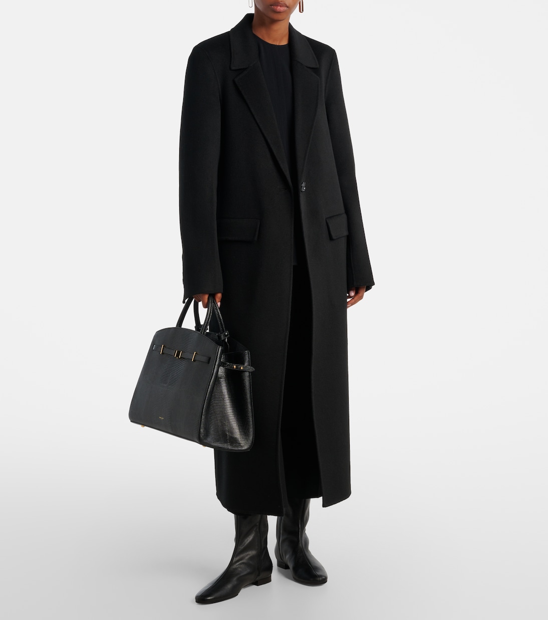 Bolso Hudson de piel grabada | DeMellier