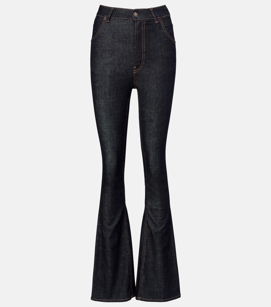 High-Rise-Schlaghose aus einem Baumwollgemisch | Acne Studios