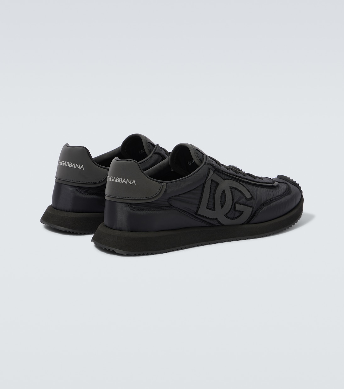 Zapatillas de lona con piel | Dolce&Gabbana