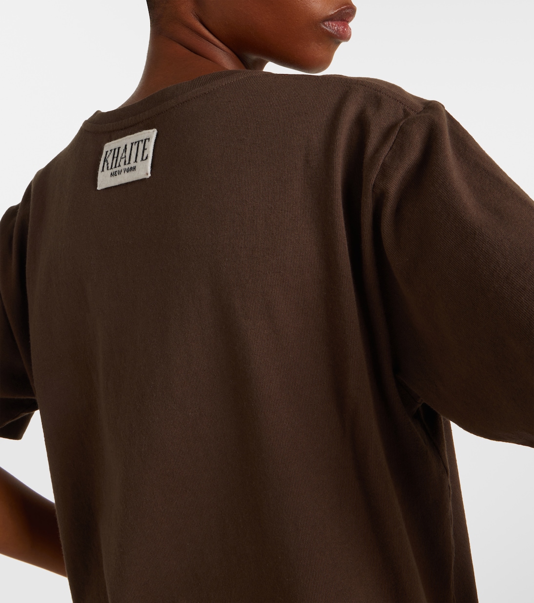 T-Shirt Mae aus Baumwoll-Jersey | Khaite